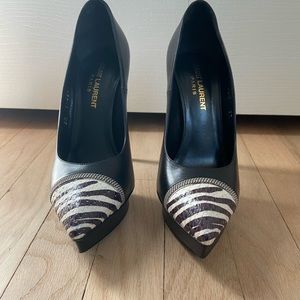 Saint Laurent platform shoe